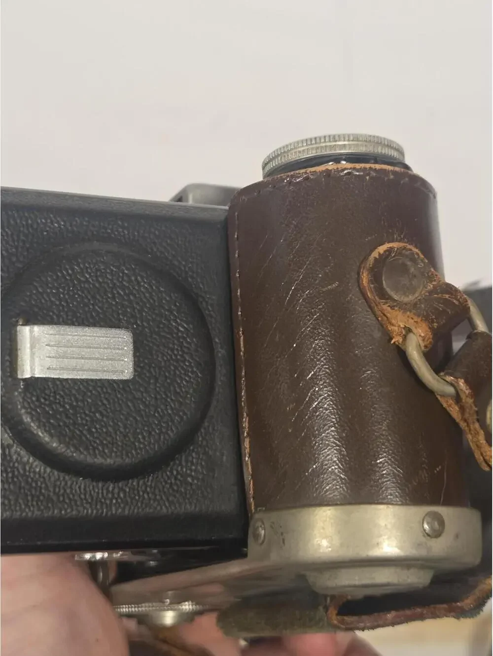Vintage Royal 35 Folding 35mm Film Camera Black Enna Ennagon Prontor-S Case